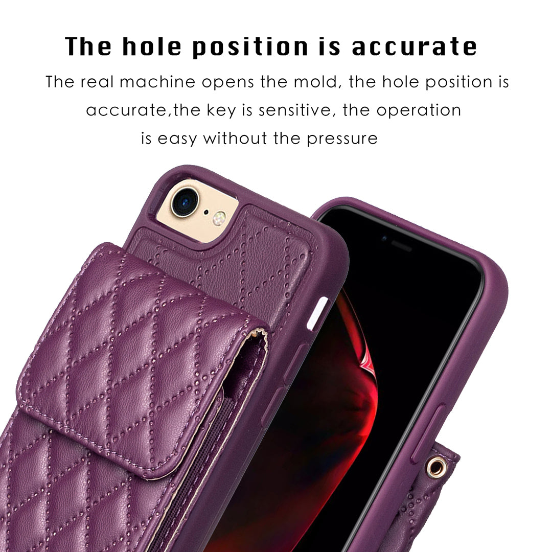BF22-Style Card Holder Case for iPhone 6 6s 7 8 SE (2020) Kickstand PU Leather Coated TPU Phone Cover BF22-Style Card Holder Case for iPhone 6 6s 7 8 SE (2020) Kickstand PU Leather Coated TPU Phone Cover